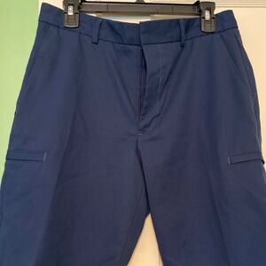 Mens Blue Golf Shorts 32